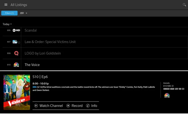 Xfinity TV android App screenshot 10